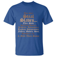 They Didn't Steal Slaves Black History T Shirt Juneteenth Black Freedom