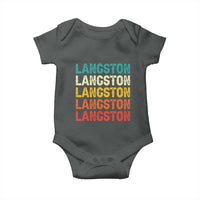 Langston Baby Onesie Oklahoma Retro Vintage City