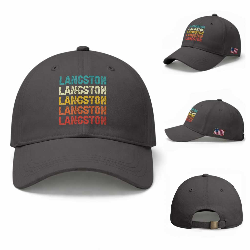 Langston Baseball Cap Oklahoma Retro Vintage City
