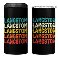 Langston 4 in 1 Can Cooler Tumbler Oklahoma Retro Vintage City