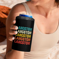 Langston 4 in 1 Can Cooler Tumbler Oklahoma Retro Vintage City