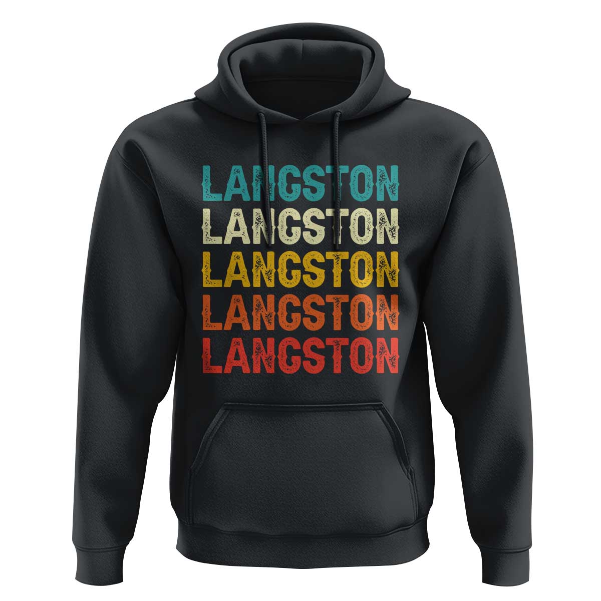 Langston Hoodie Oklahoma Retro Vintage City