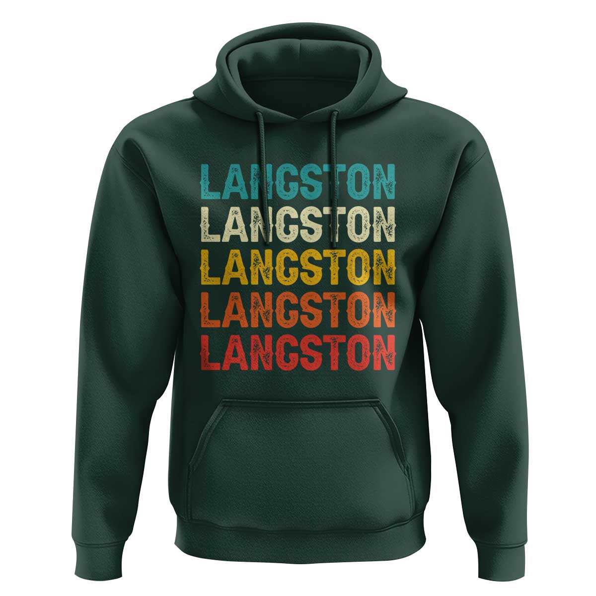 Langston Hoodie Oklahoma Retro Vintage City