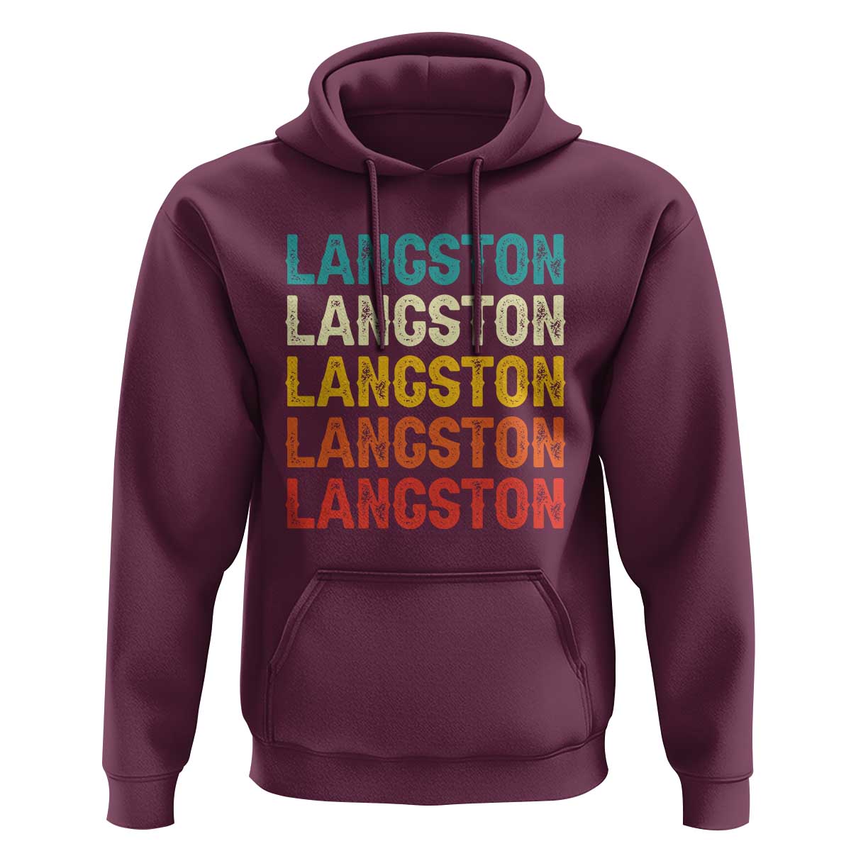Langston Hoodie Oklahoma Retro Vintage City