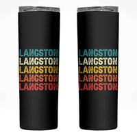Langston Skinny Tumbler Oklahoma Retro Vintage City