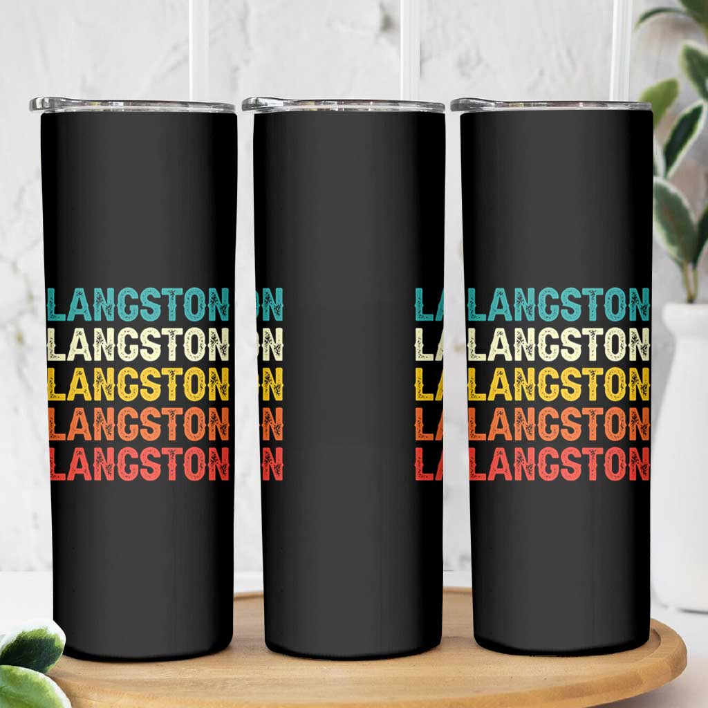 Langston Skinny Tumbler Oklahoma Retro Vintage City