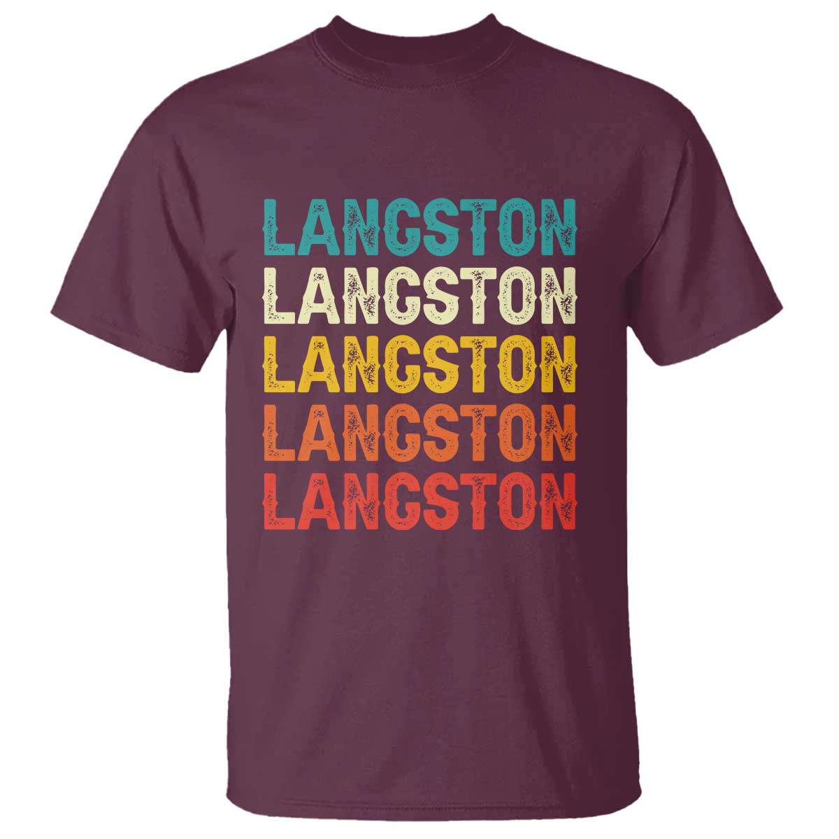 Langston T Shirt Oklahoma Retro Vintage City