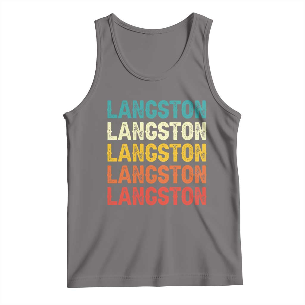 Langston Tank Top Oklahoma Retro Vintage City