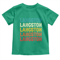Langston Toddler T Shirt Oklahoma Retro Vintage City