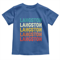 Langston Toddler T Shirt Oklahoma Retro Vintage City