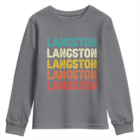 Langston Youth Sweatshirt Oklahoma Retro Vintage City