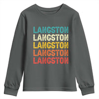 Langston Youth Sweatshirt Oklahoma Retro Vintage City