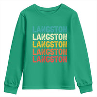 Langston Youth Sweatshirt Oklahoma Retro Vintage City