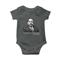 Langston Hughes Baby Onesie A Dream Deferred Juneteenth Black History Civil Right