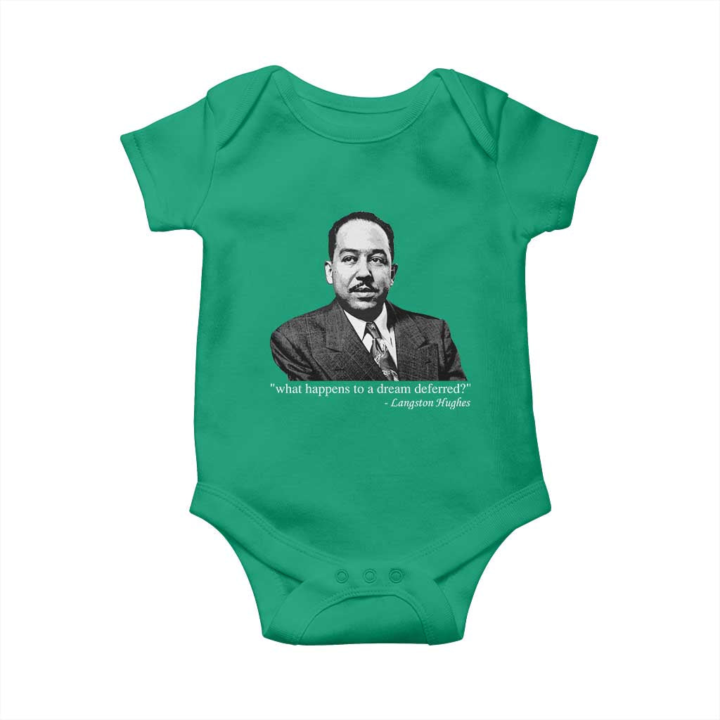 Langston Hughes Baby Onesie A Dream Deferred Juneteenth Black History Civil Right