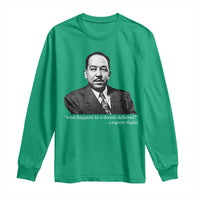 Langston Hughes Long Sleeve Shirt A Dream Deferred Juneteenth Black History Civil Right