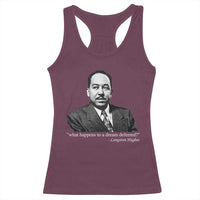Langston Hughes Racerback Tank Top A Dream Deferred Juneteenth Black History Civil Right