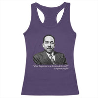 Langston Hughes Racerback Tank Top A Dream Deferred Juneteenth Black History Civil Right