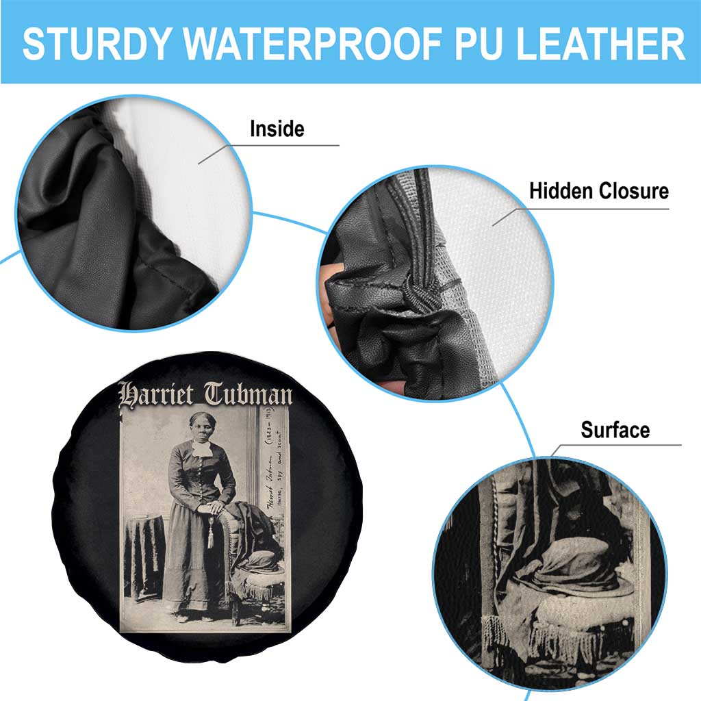 Harriet Tubman Spare Tire Cover Juneteenth Black History Freedom