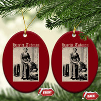 Harriet Tubman Ceramic Ornament Juneteenth Black History Freedom - Wonder Print Shop