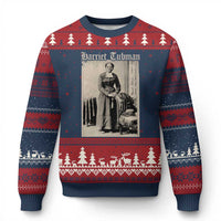 Harriet Tubman Ugly Christmas Sweater Juneteenth Black History Freedom - Wonder Print Shop