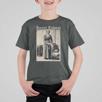 Harriet Tubman T Shirt For Kid Juneteenth Black History Freedom