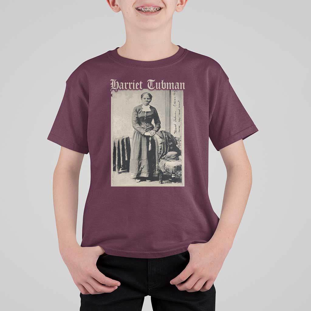 Harriet Tubman T Shirt For Kid Juneteenth Black History Freedom
