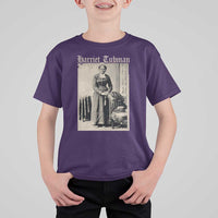 Harriet Tubman T Shirt For Kid Juneteenth Black History Freedom