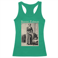 Harriet Tubman Racerback Tank Top Juneteenth Black History Freedom