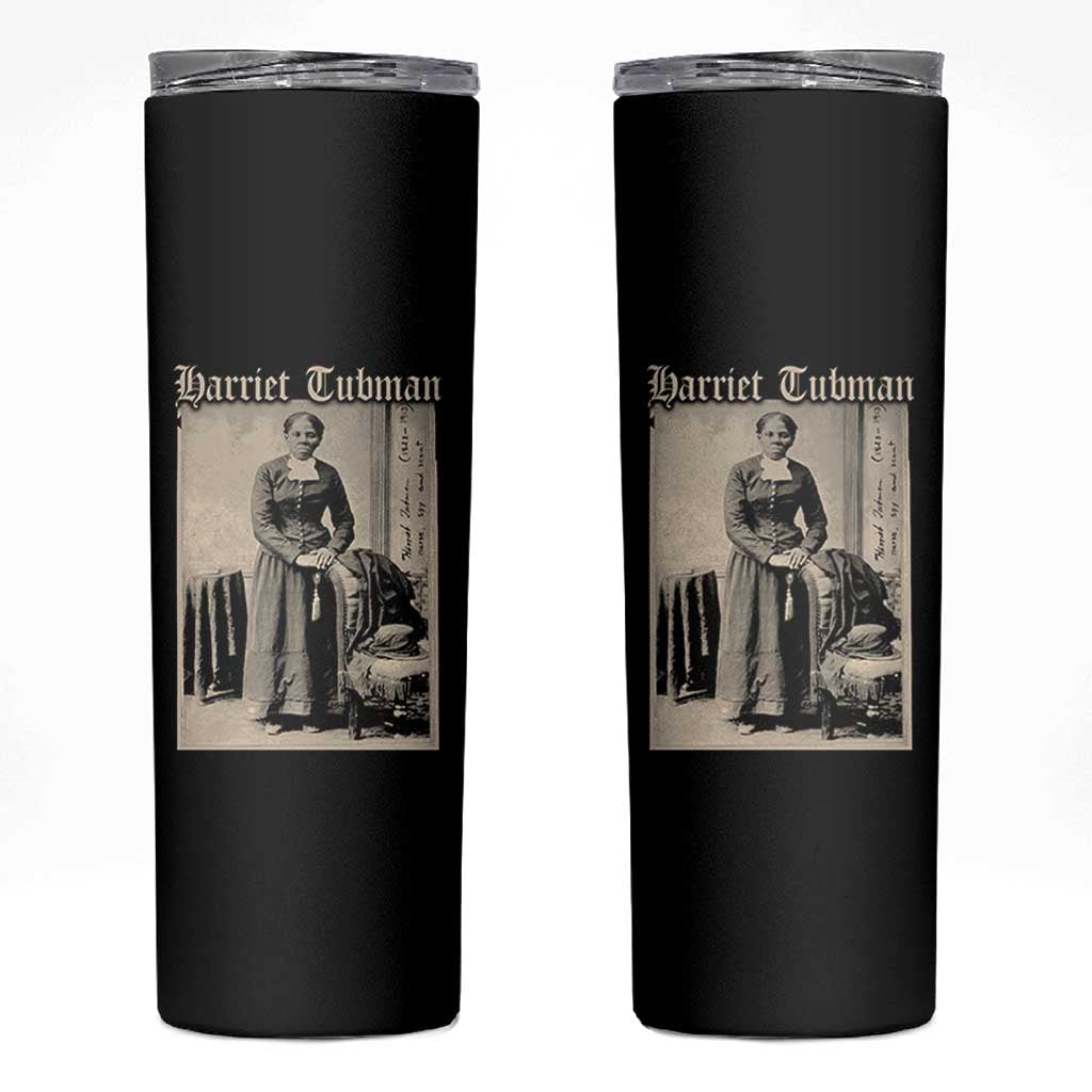 Harriet Tubman Skinny Tumbler Juneteenth Black History Freedom