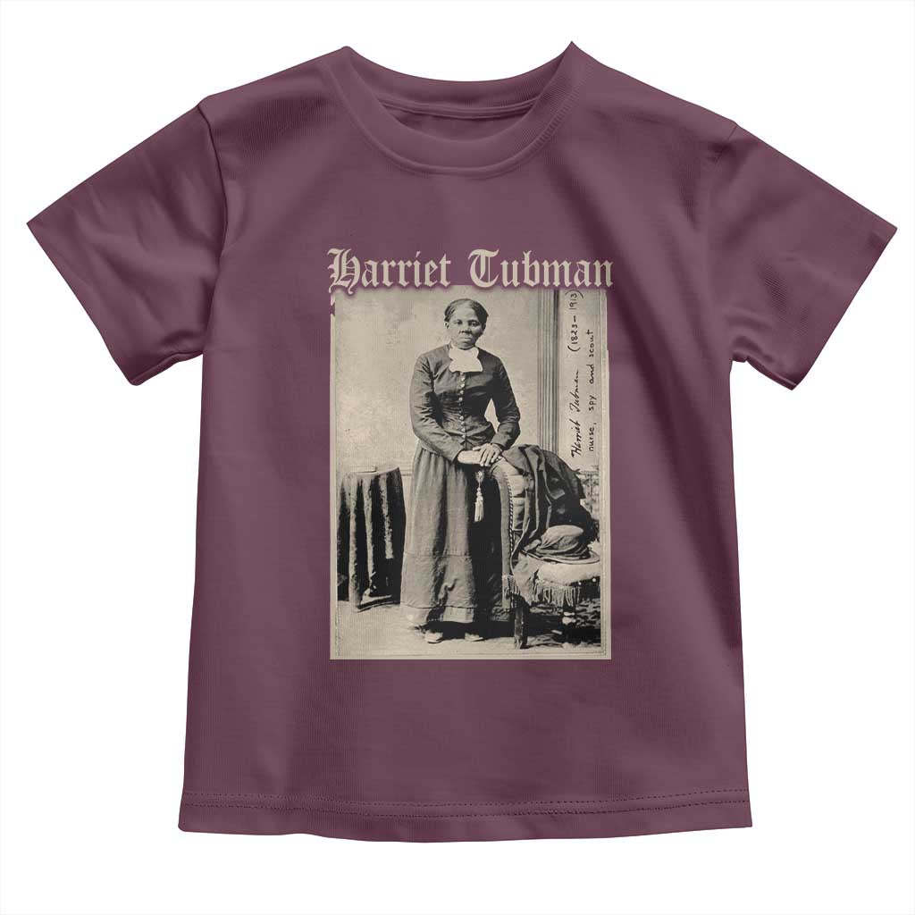 Harriet Tubman Toddler T Shirt Juneteenth Black History Freedom