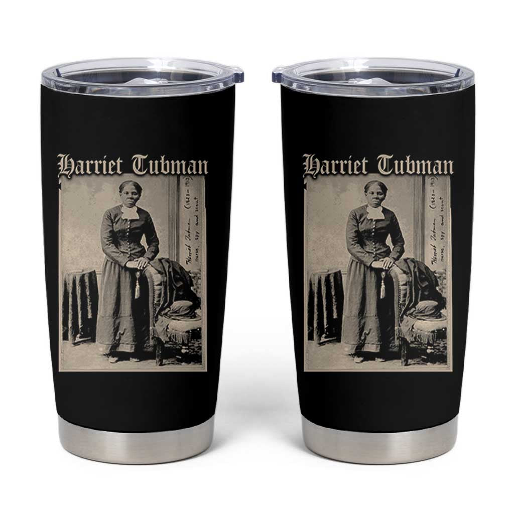 Harriet Tubman Tumbler Cup Juneteenth Black History Freedom