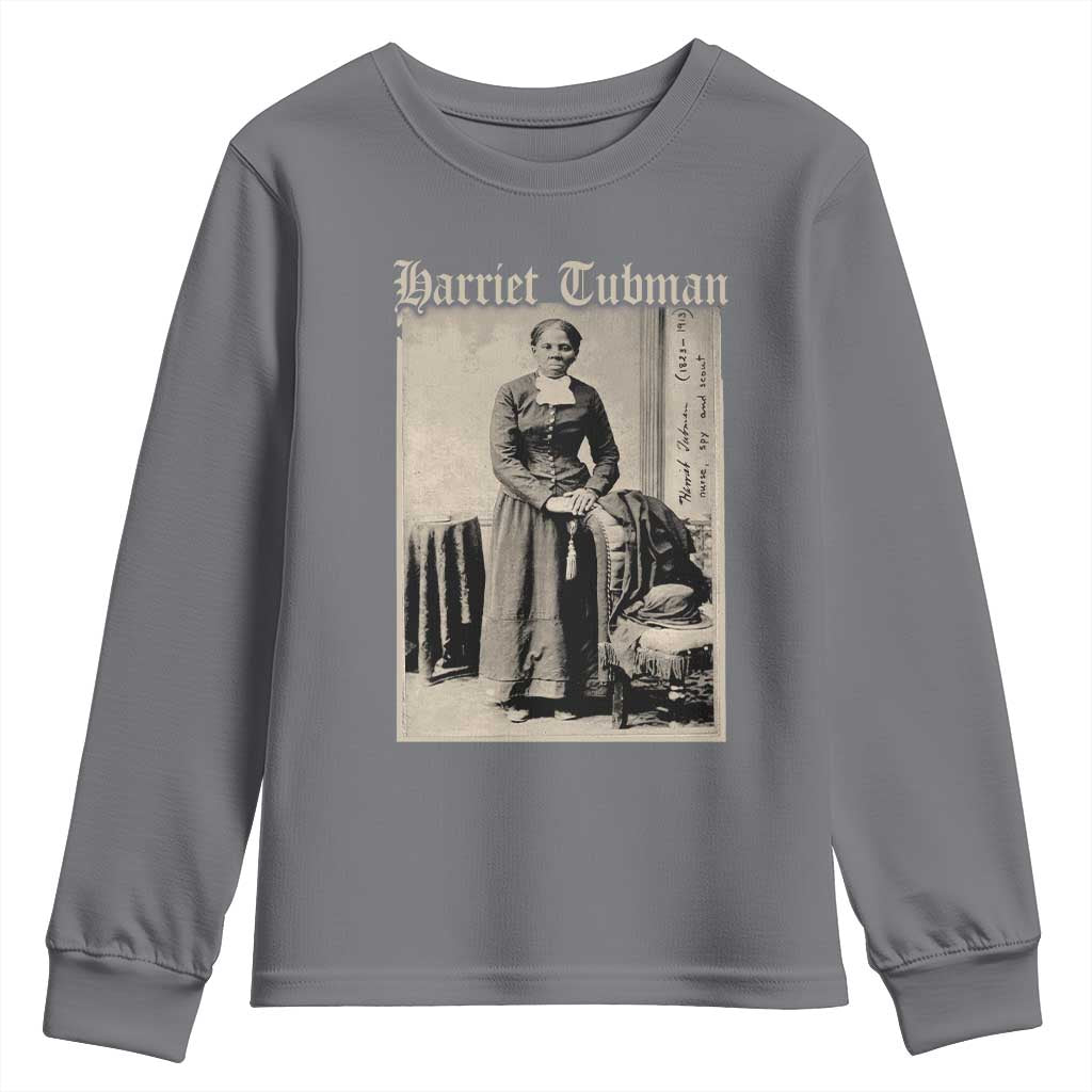 Harriet Tubman Youth Sweatshirt Juneteenth Black History Freedom