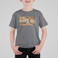 Juneteenth Emancipation Proclamation End of Slavery T Shirt For Kid Black Freedom History
