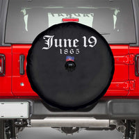 June 19 1865 Juneteenth Flag Spare Tire Cover Celebrating Black Freedom History