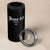 June 19 1865 Juneteenth Flag 4 in 1 Can Cooler Tumbler Celebrating Black Freedom History