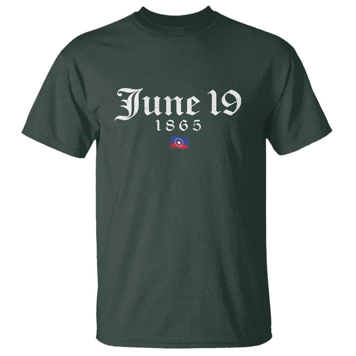 June 19 1865 Juneteenth Flag T Shirt Celebrating Black Freedom History