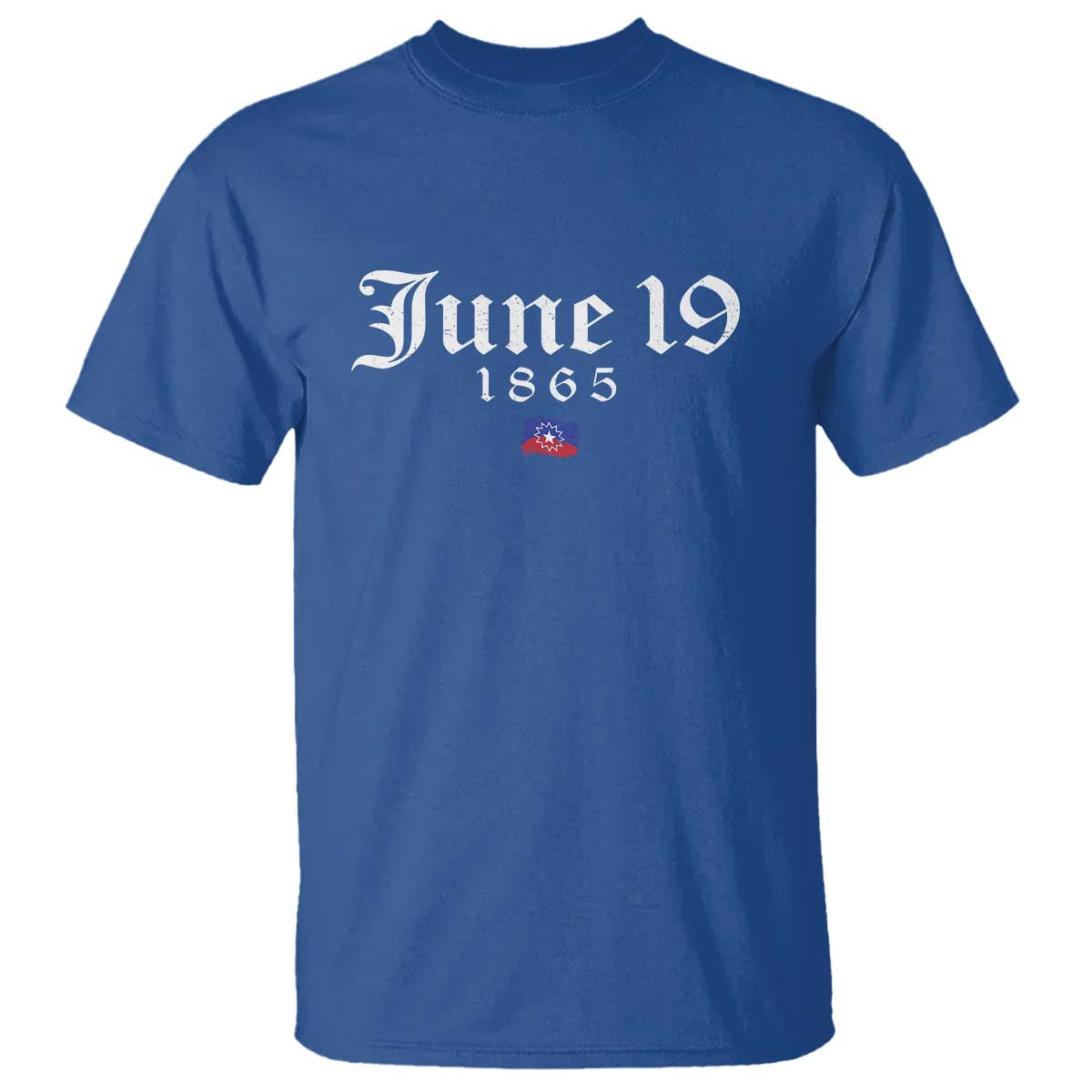 June 19 1865 Juneteenth Flag T Shirt Celebrating Black Freedom History
