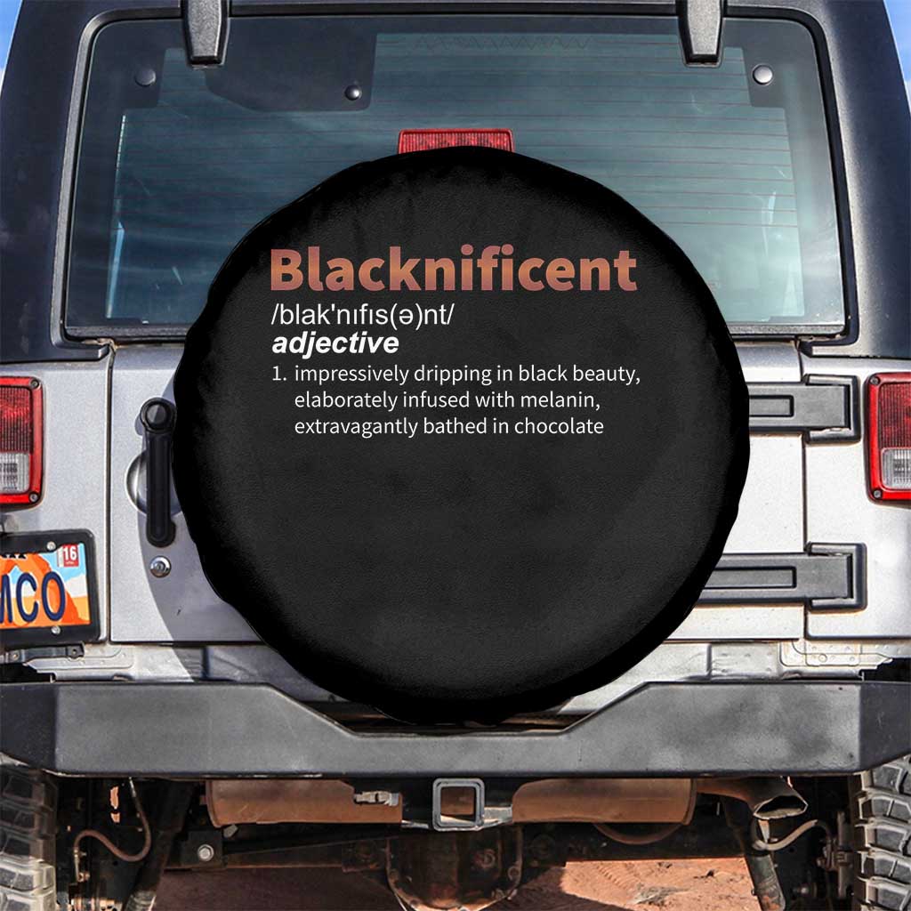 Blacknificient Definition Spare Tire Cover Black History African Roots African American