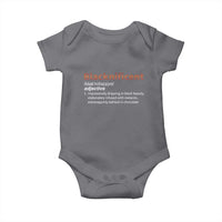 Blacknificient Definition Baby Onesie Black History African Roots African American