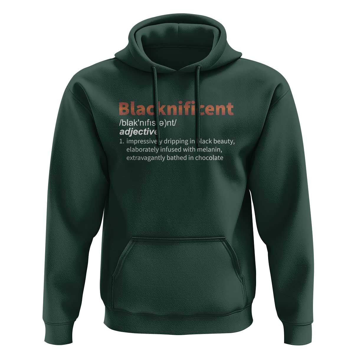 Blacknificient Definition Hoodie Black History African Roots African American
