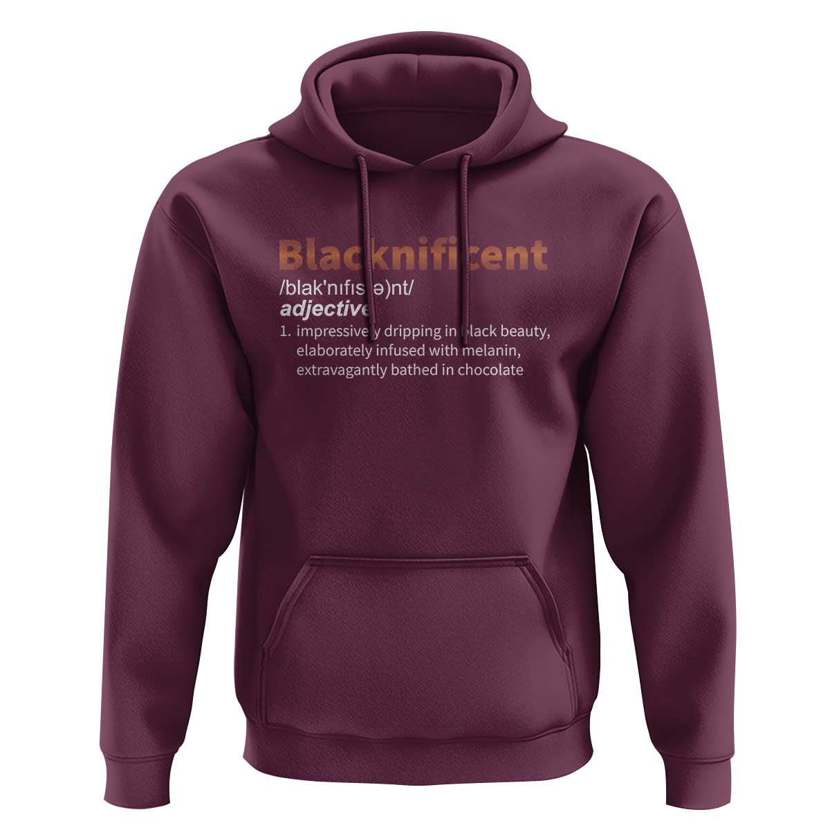 Blacknificient Definition Hoodie Black History African Roots African American