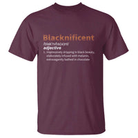 Blacknificient Definition T Shirt Black History African Roots African American