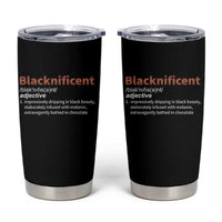 Blacknificient Definition Tumbler Cup Black History African Roots African American
