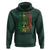 Black Nurse Hoodie American Flag Proud Afro African Women Melanin Pride