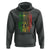 Black Nurse Hoodie American Flag Proud Afro African Women Melanin Pride