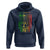 Black Nurse Hoodie American Flag Proud Afro African Women Melanin Pride