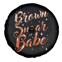 Brown Sugar Babe Spare Tire Cover Proud Woman Melanin Pride Black Girl