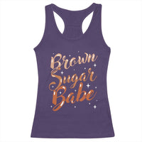 Brown Sugar Babe Racerback Tank Top Proud Woman Melanin Pride Black Girl