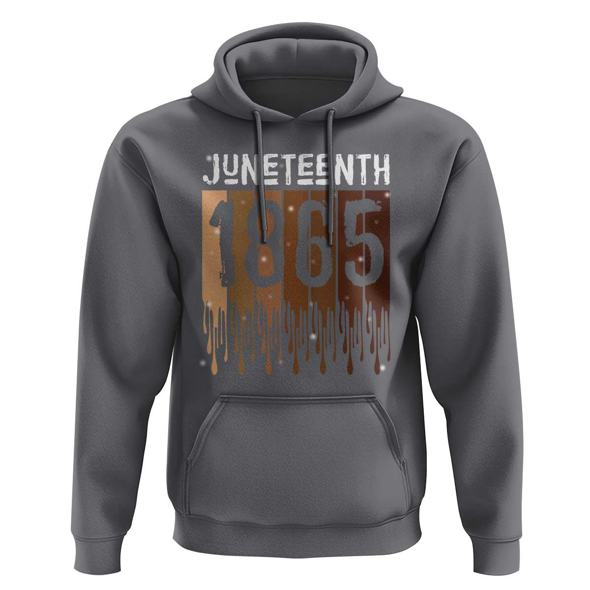 Juneteenth 1865 Hoodie June 19th Celebrating Black Freedom Melanin